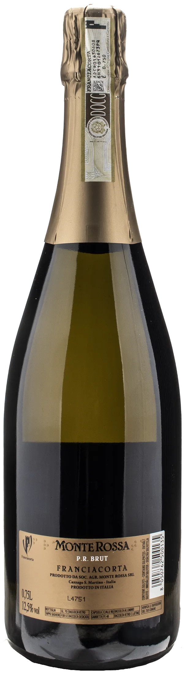 Monte Rossa Franciacorta P.R. Blanc De Blancs Brut