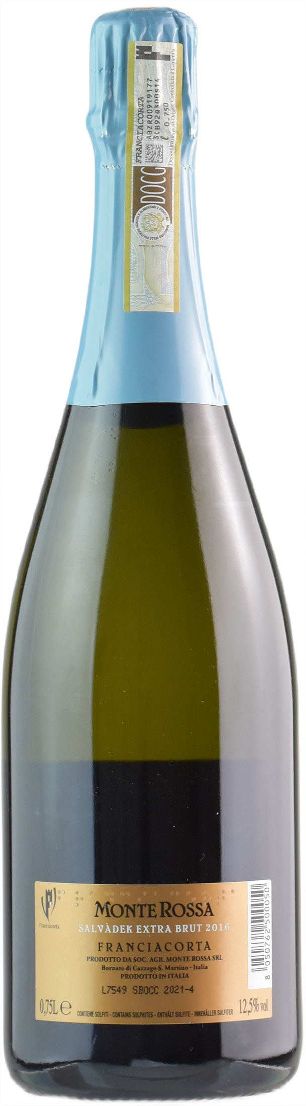 Monte Rossa Franciacorta Salvadek Extra Brut 2016
