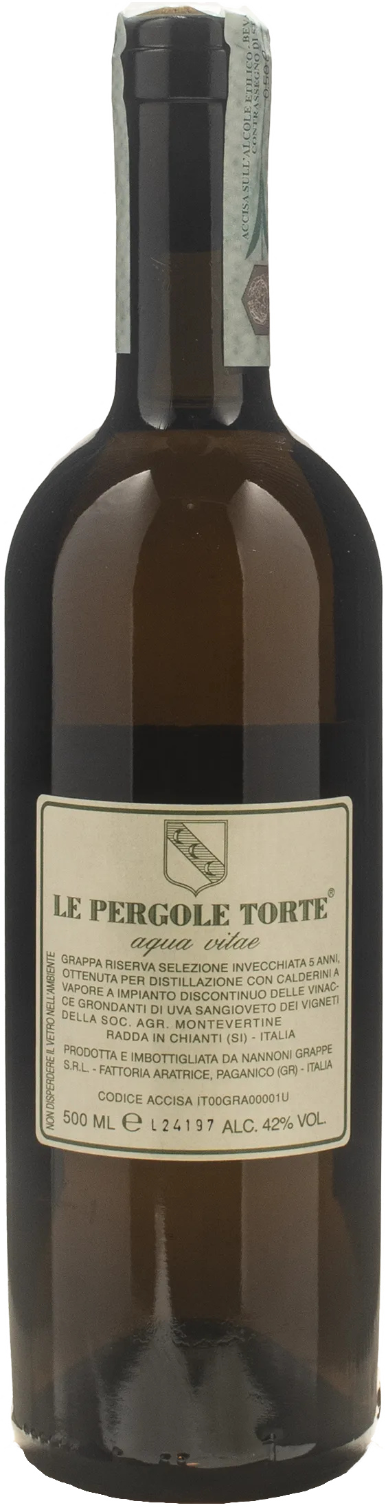 Montevertine Aqua Vitae Pergole Torte 0.5L
