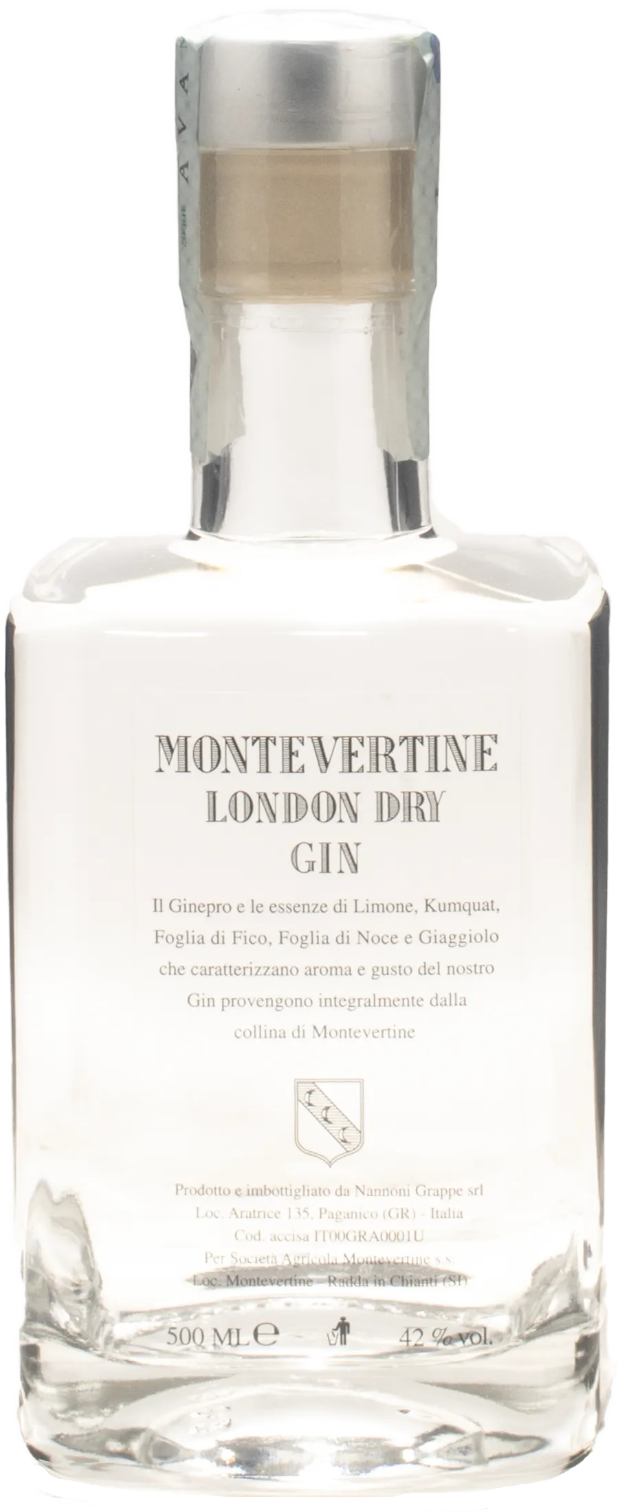 Montevertine London Dry Gin 0.5L