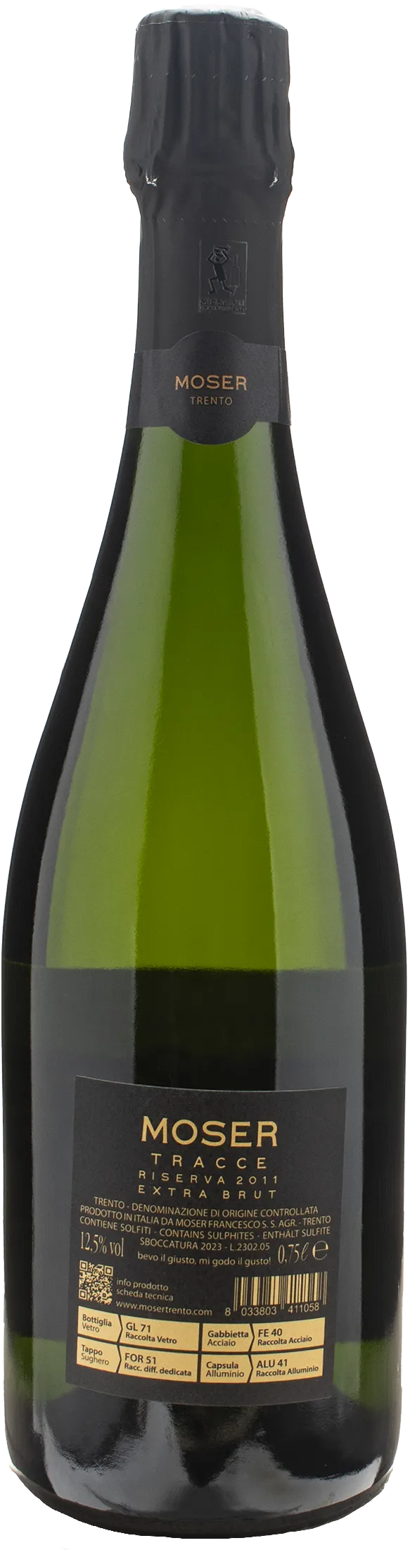 Moser Trento Riserva Tracce Extra Brut 2011