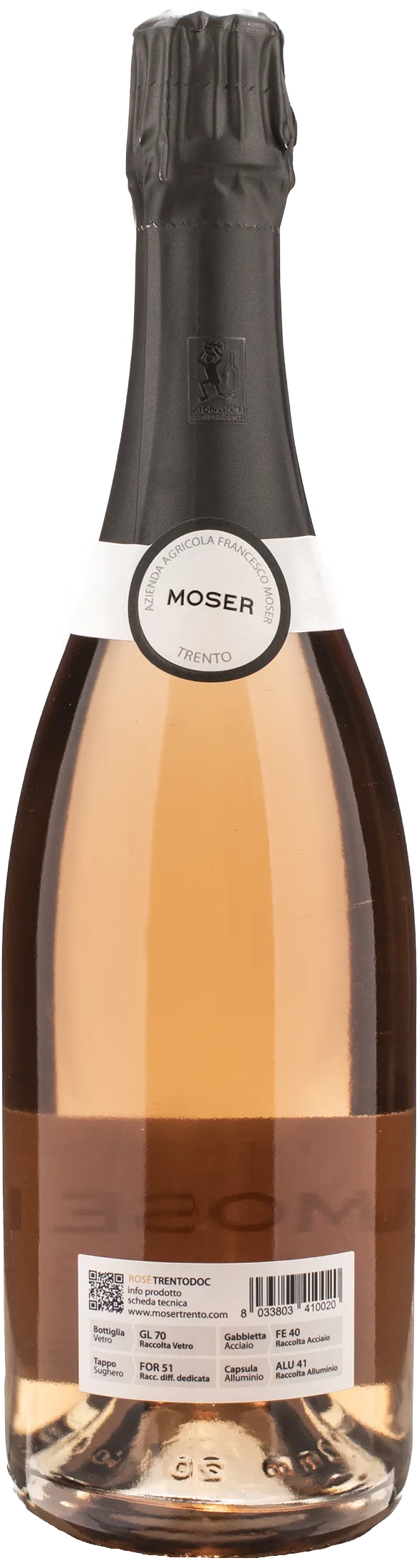 Moser Trento Rosè Extra Brut 2020