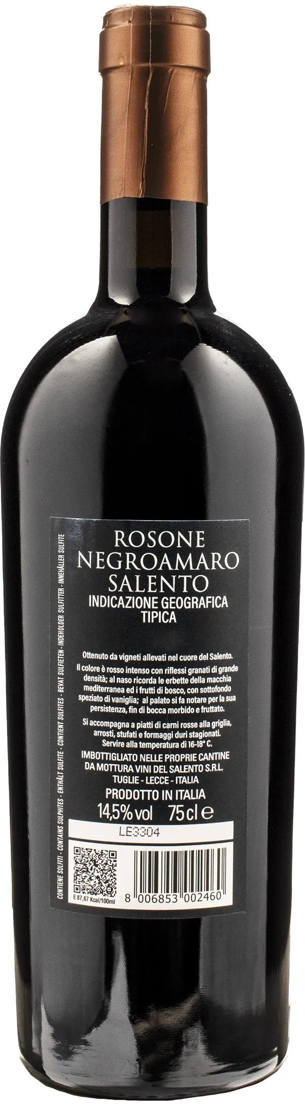 Mottura Negroamaro del Salento Rosone 2022