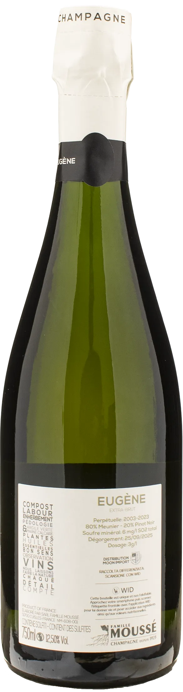 Mousse Fils Champagne Eugene Extra Brut