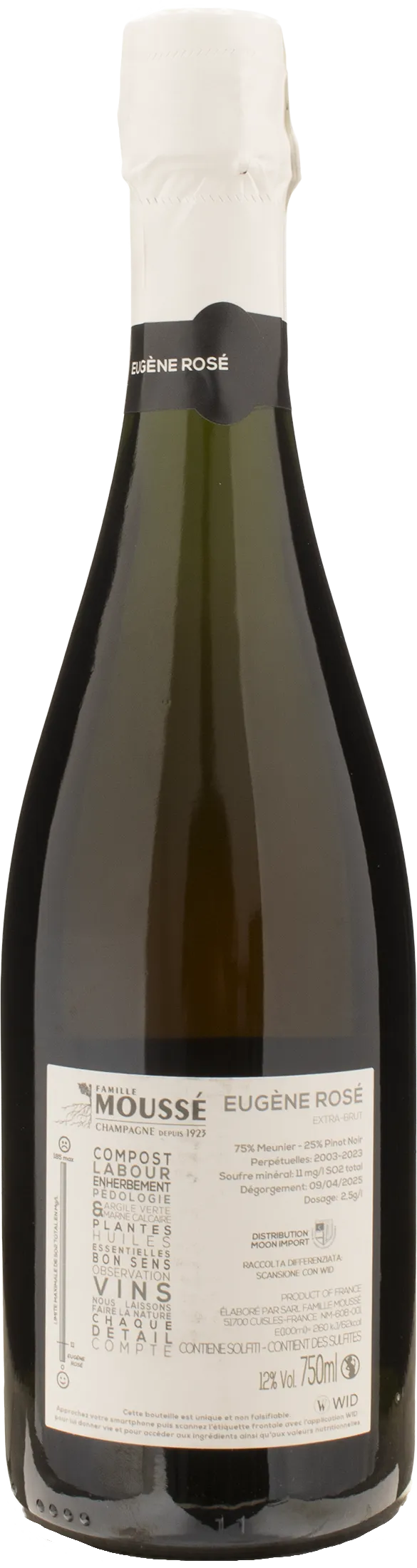 Mousse Fils Champagne Rosè Eugene Extra Brut