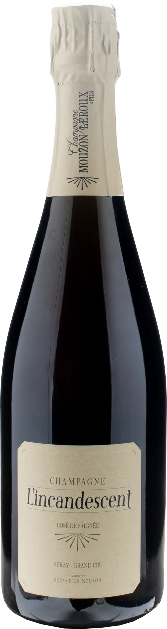 Mouzon Leroux Champagne Grand Cru Rosè de Saignee Brut Nature L'Incandescent