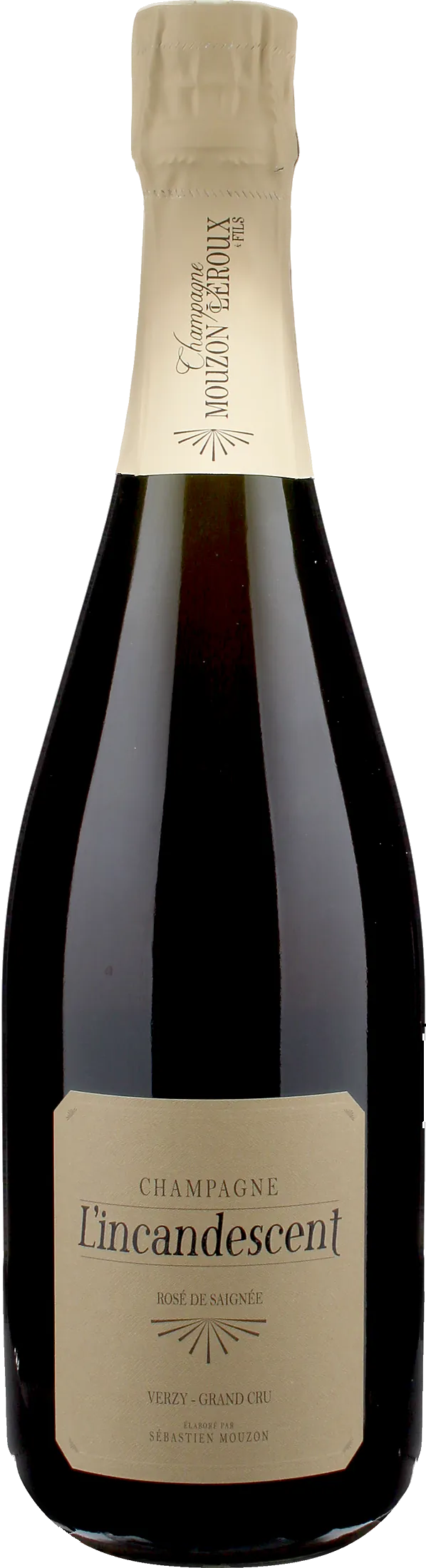 Mouzon Leroux Champagne L'Incandescent Grand Cru Rosè de Saignee Extra Brut