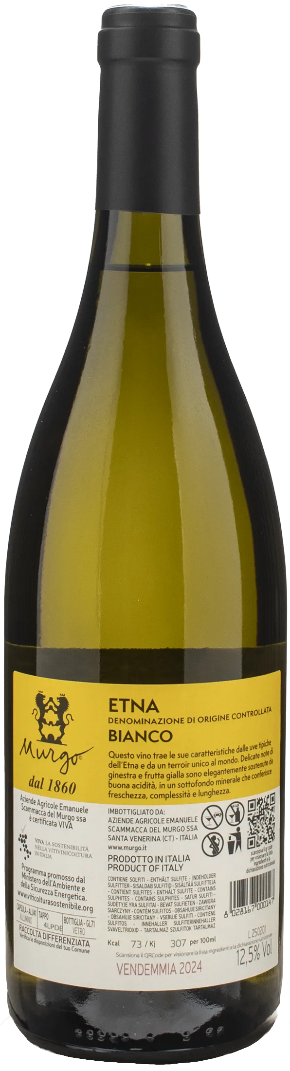 Murgo Etna Bianco 2024