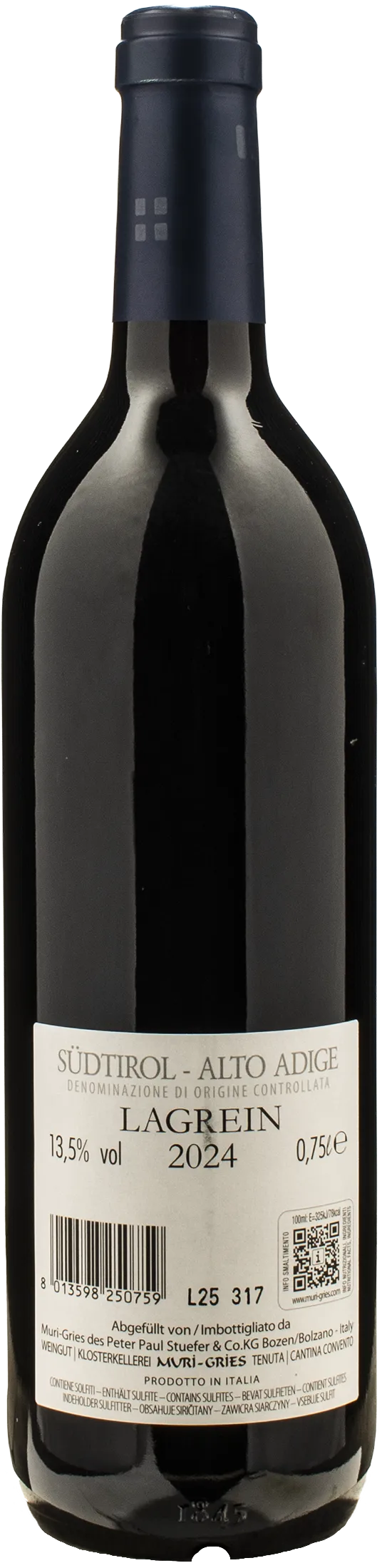 Muri Gries Alto Adige Lagrein 2024