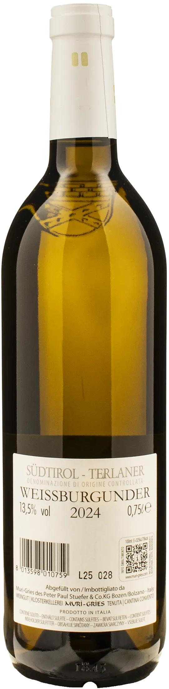 Muri Gries Terlaner Pinot Bianco 2024