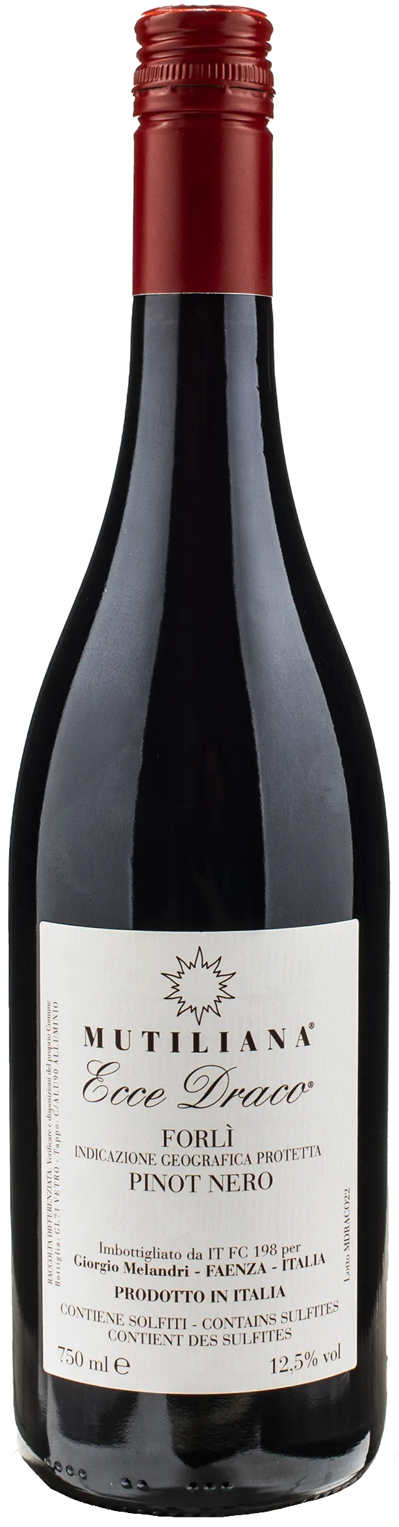 Mutiliana Pinot Nero Forli Ecce Drago 2022