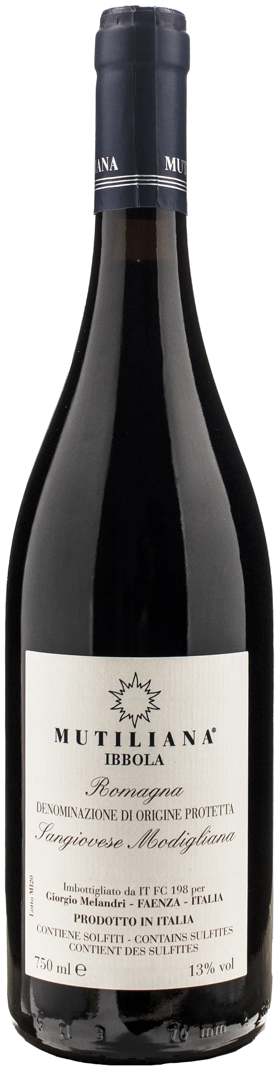 Mutiliana Romagna Sangiovese Modigliana Ibbola 2021