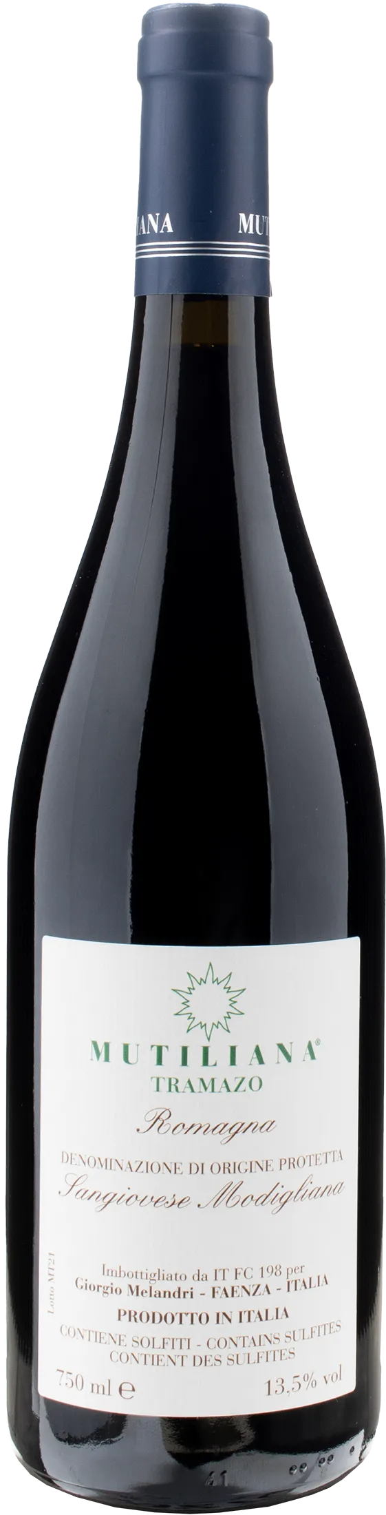 Mutiliana Romagna Sangiovese Modigliana Tramazo 2021