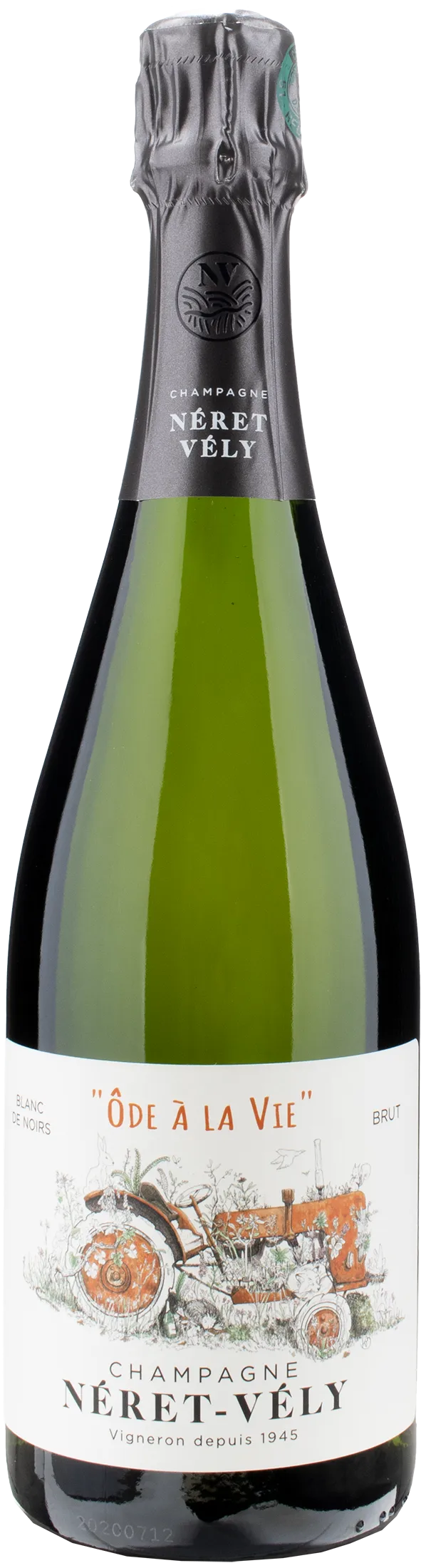 Neret Vely Champagne Blanc de Noirs Ode a la Vie Brut