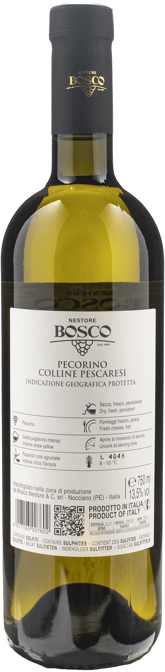 Nestore Bosco 1897 Pecorino 2023