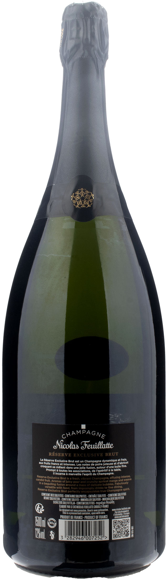 Nicolas Feuillatte Champagne Brut Reserve Exclusive Magnum