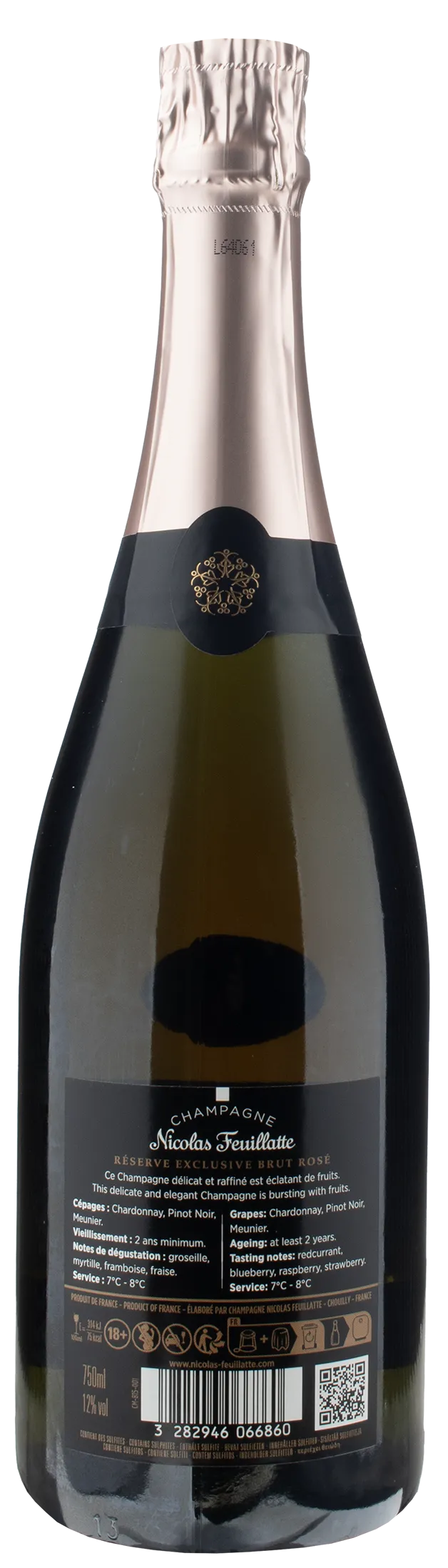 Nicolas Feuillatte Champagne Rosè Brut Reserve Exclusive