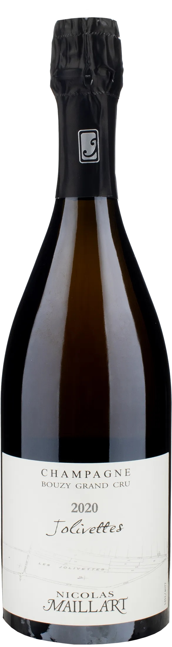 Nicolas Maillart Champagne Grand Cru Pinot Noir Bouzy Jolivettes Extra Brut 2020