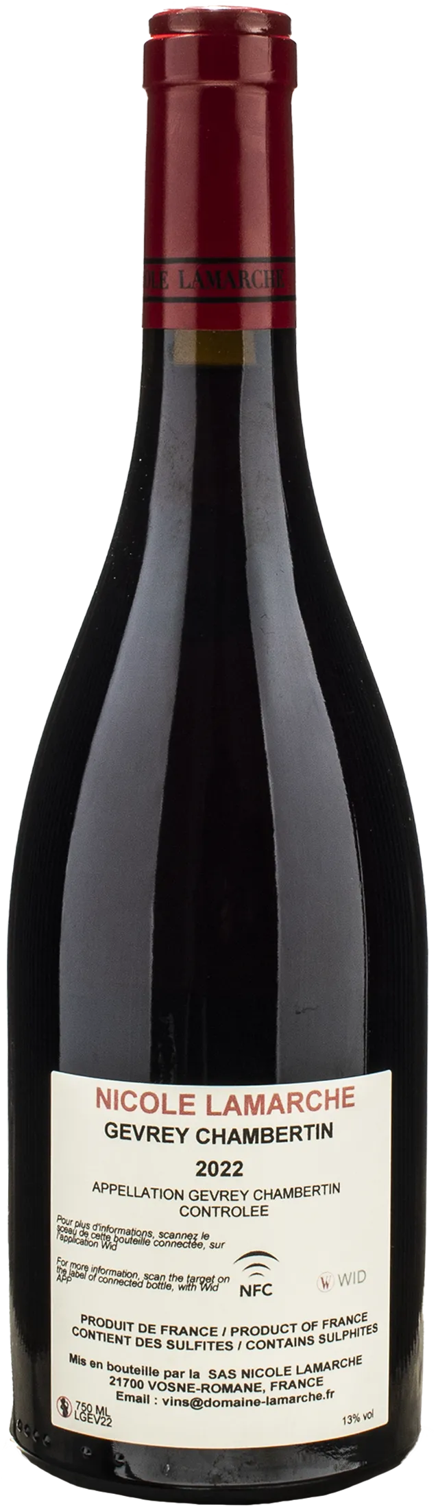 Nicole Lamarche Gevrey Chambertin Village 2022