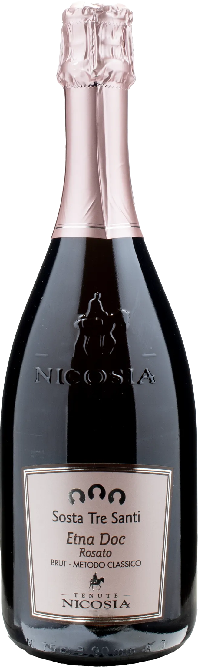 Nicosia Sosta Tre Santi Etna Rosato Metodo Classico Brut 2021