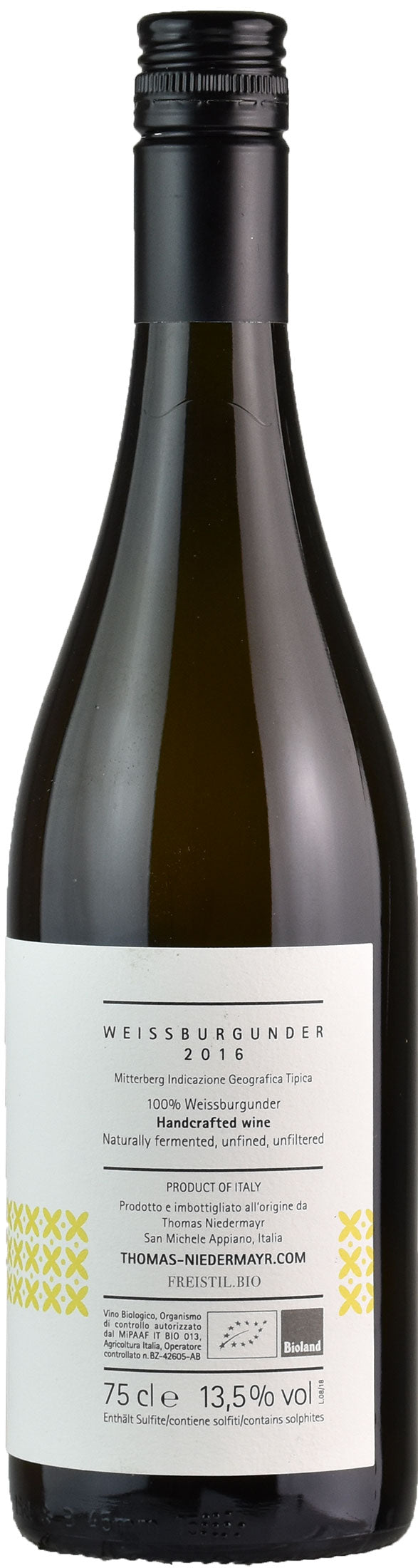 Niedermayr 76 Weissburgunder 2016