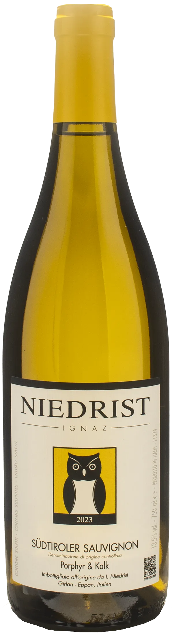 Niedrist Ignaz Sauvignon Porphyr & Kalk 2023