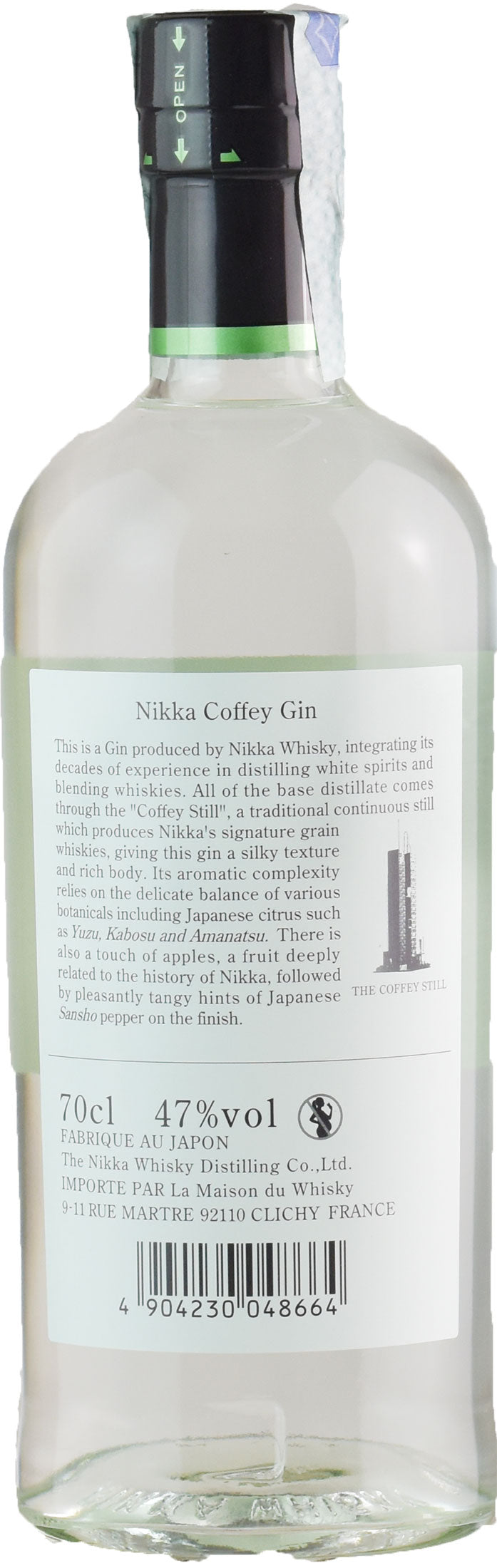 Nikka Coffey Gin 0.7L