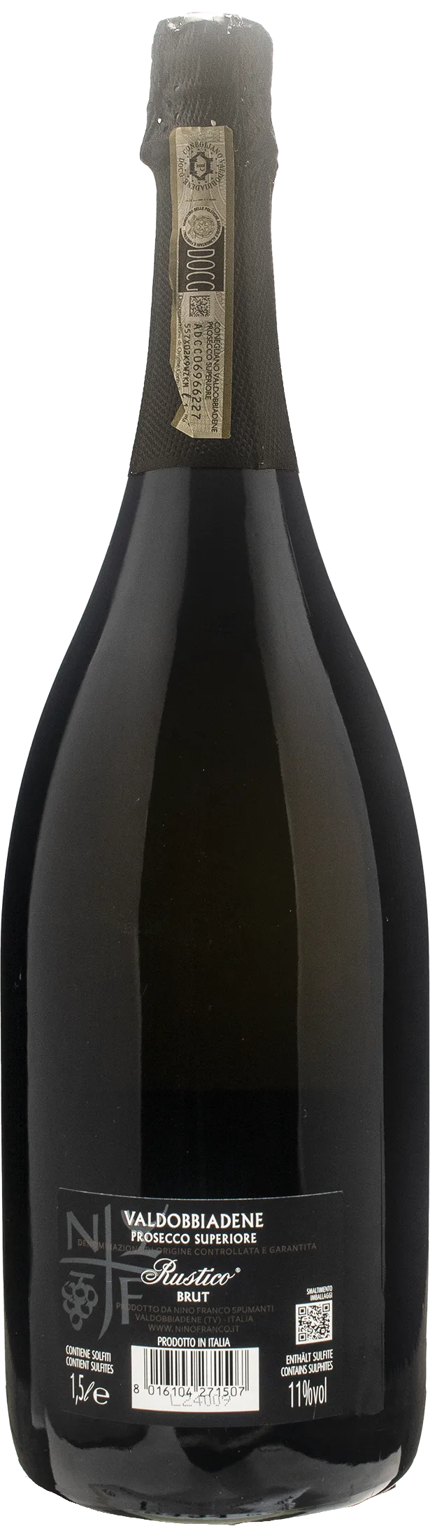 Nino Franco Valdobbiadene Superiore Brut Rustico Magnum