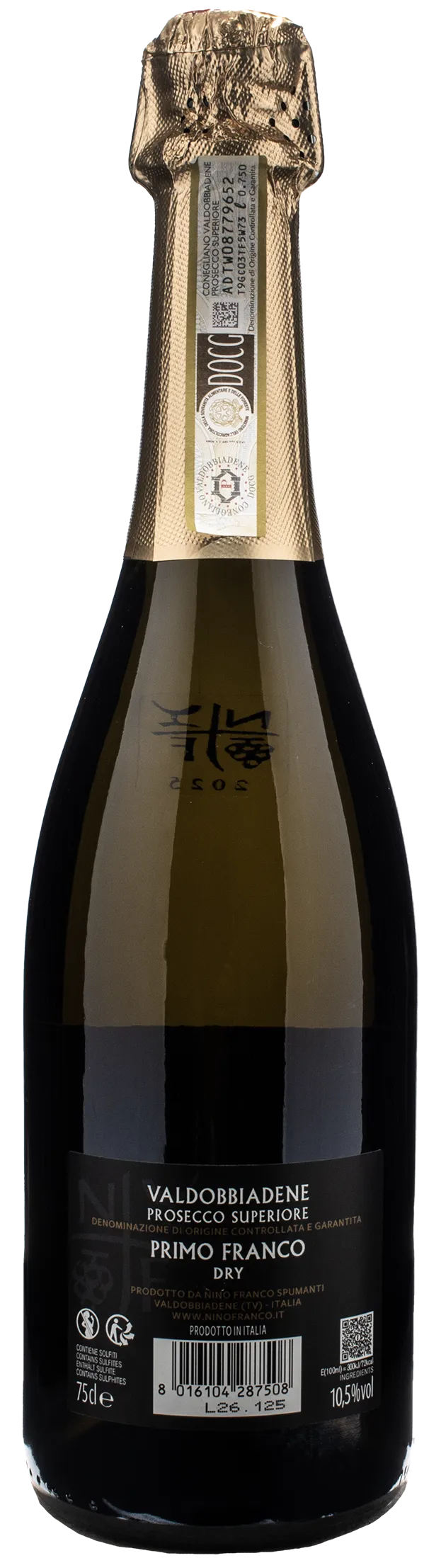 Nino Franco Valdobbiadene Prosecco Superiore Primo Franco Dry 2025