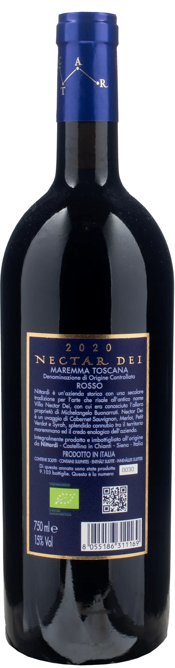 Nittardi Maremma Toscana Nectar Dei 2020
