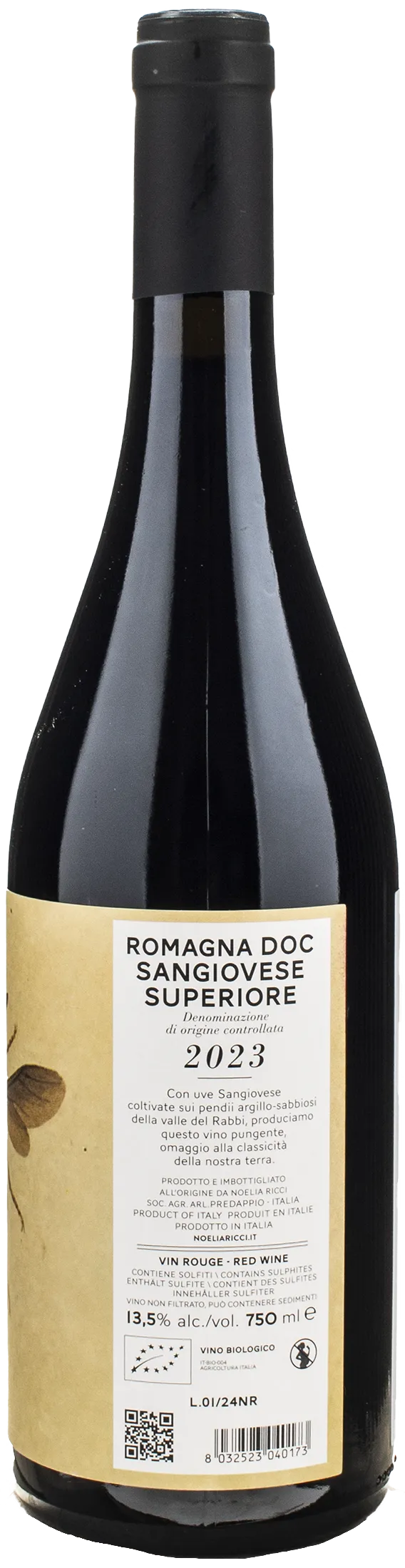 Noelia Ricci Il Sangiovese Romagna Sangiovese Superiore 2023