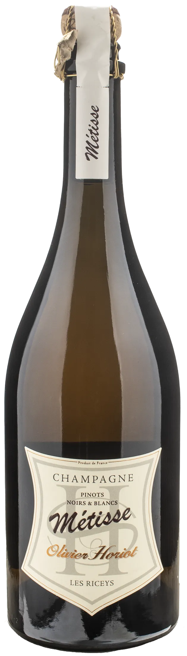 Olivier Horiot Champagne Metisse Pinots Noirs & Blancs Brut Nature