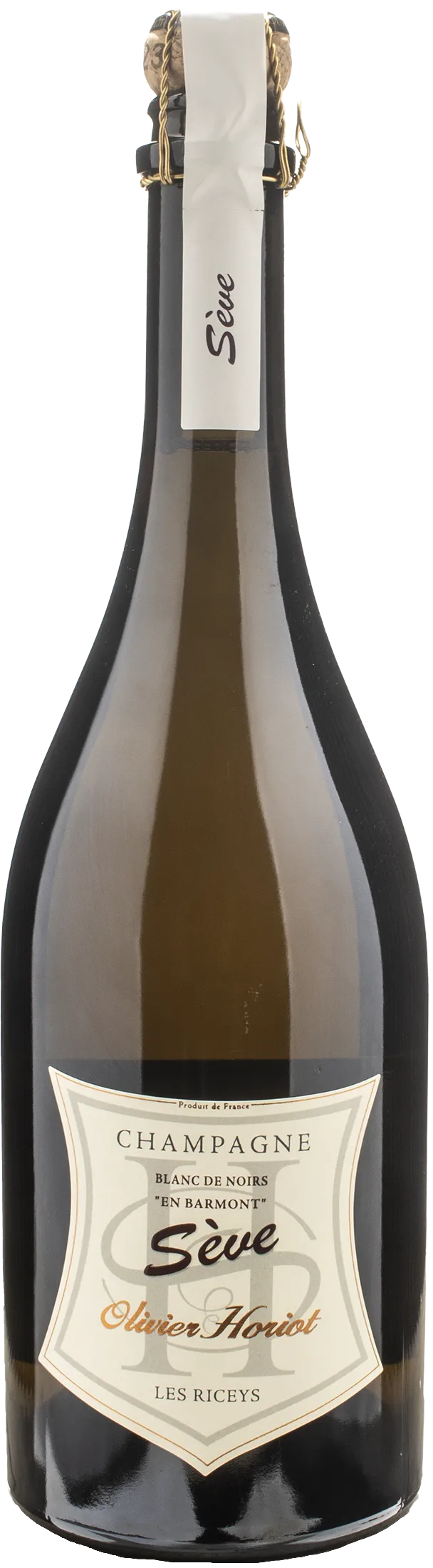 Olivier Horiot Champagne Blanc de Noirs Seve en Barmont 2017