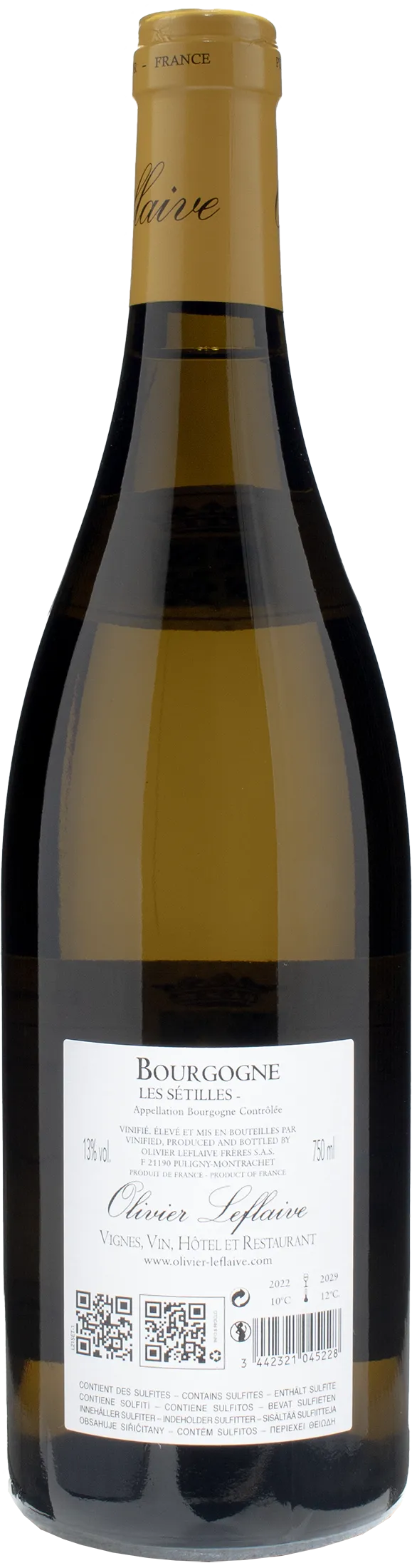Olivier Leflaive Bourgogne Les Setilles 2021