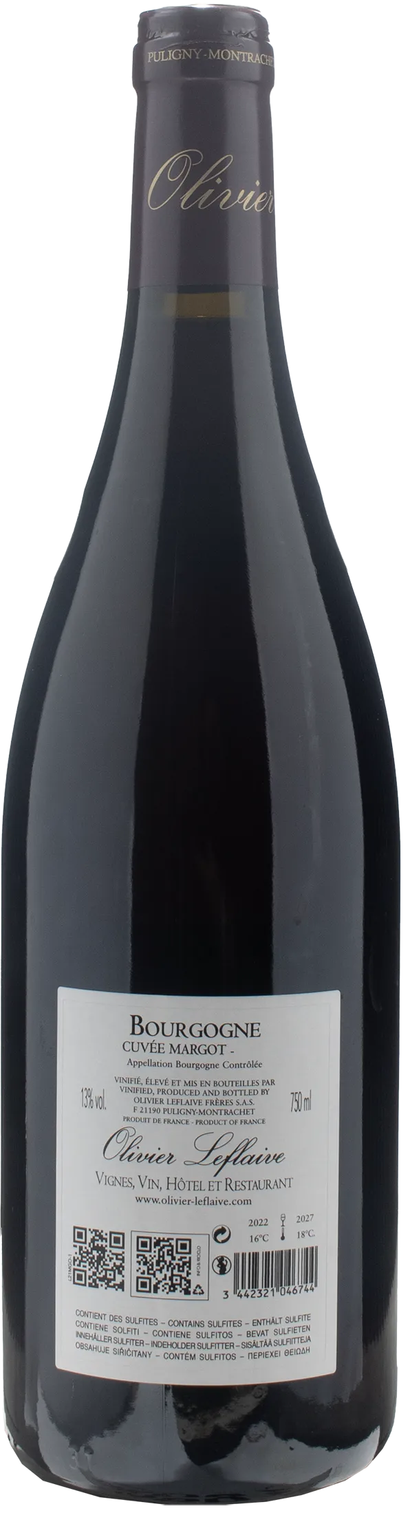 Olivier Leflaive Bourgogne Rouge Cuvée Margot 2021