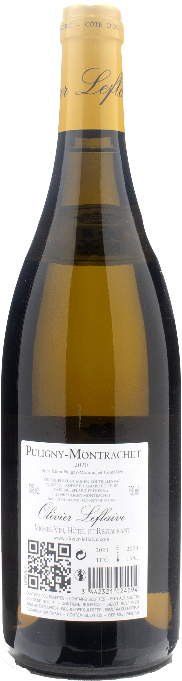 Olivier Leflaive Puligny Montrachet 2020