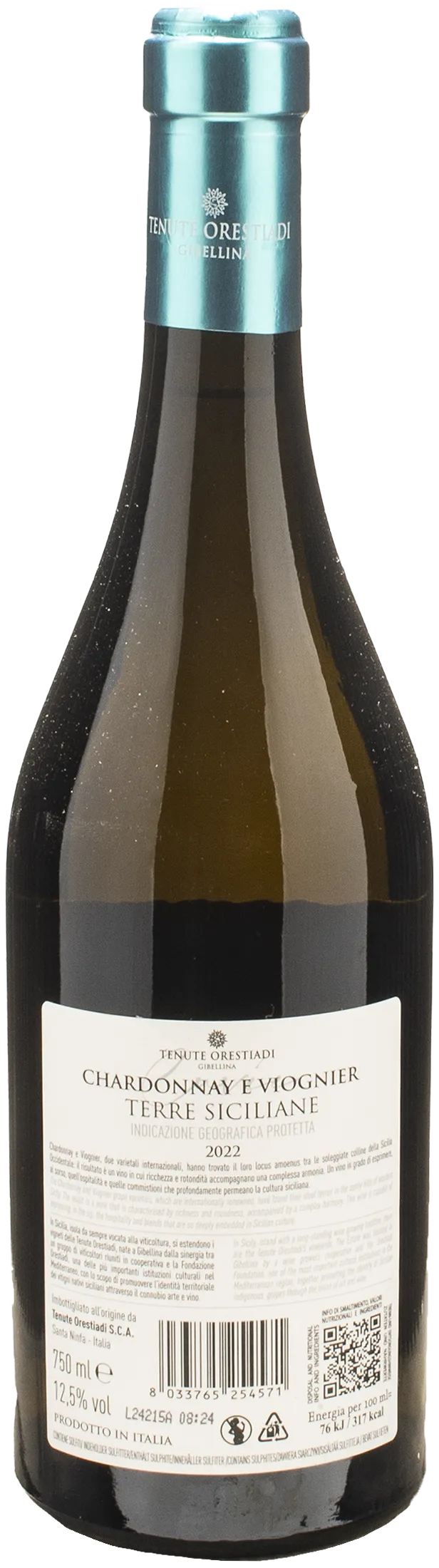 Tenute Orestiadi Paxmentis Chardonnay e Viognier 2022