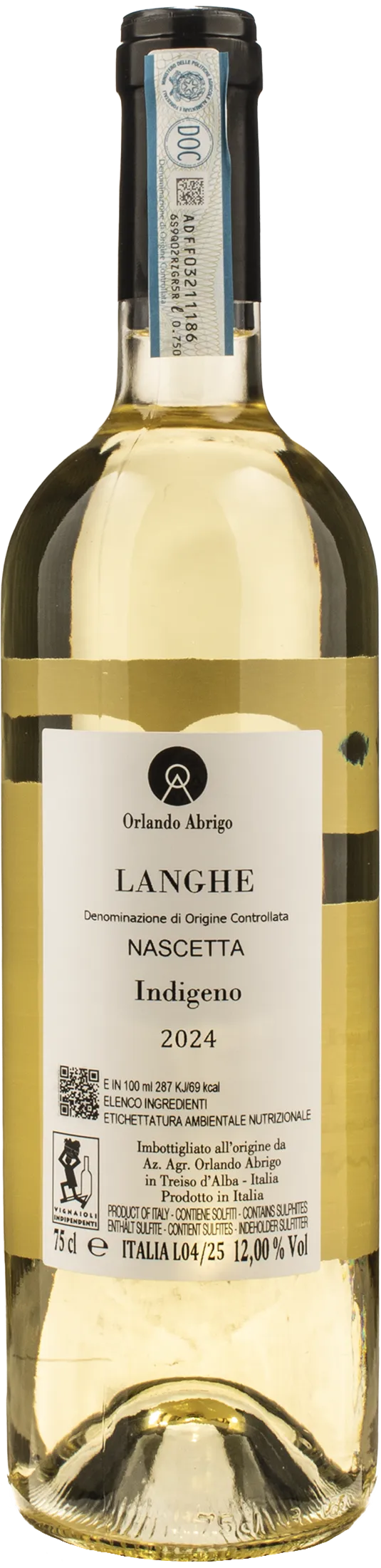 Orlando Abrigo Langhe Nascetta Indigeno 2024