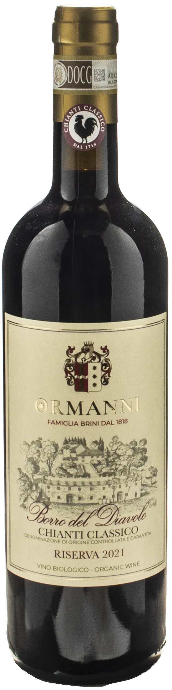 Ormanni Chianti Classico Borro del Diavolo Riserva 2021