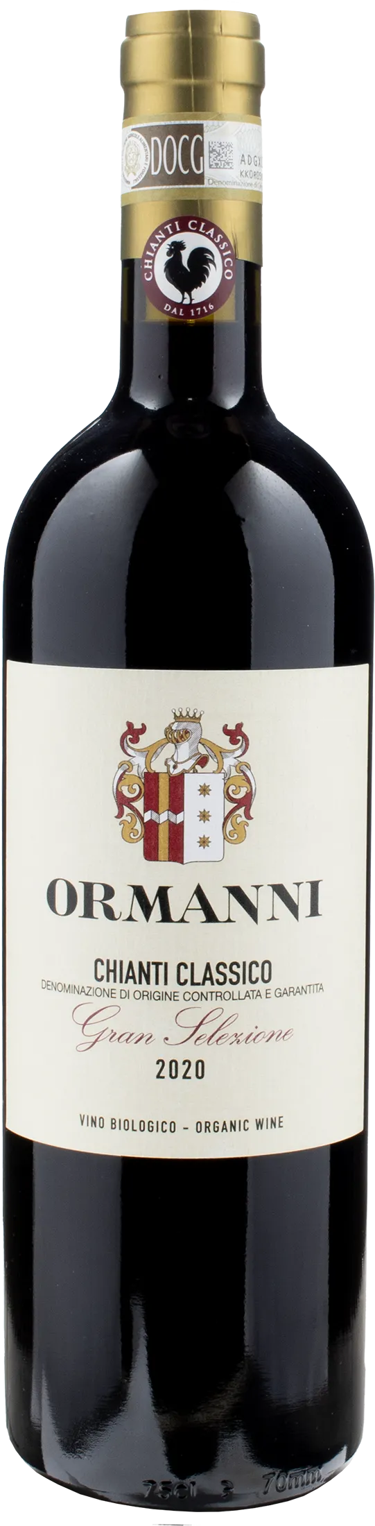 Ormanni Chianti Classico Gran Selezione Etichetta Storica 2020