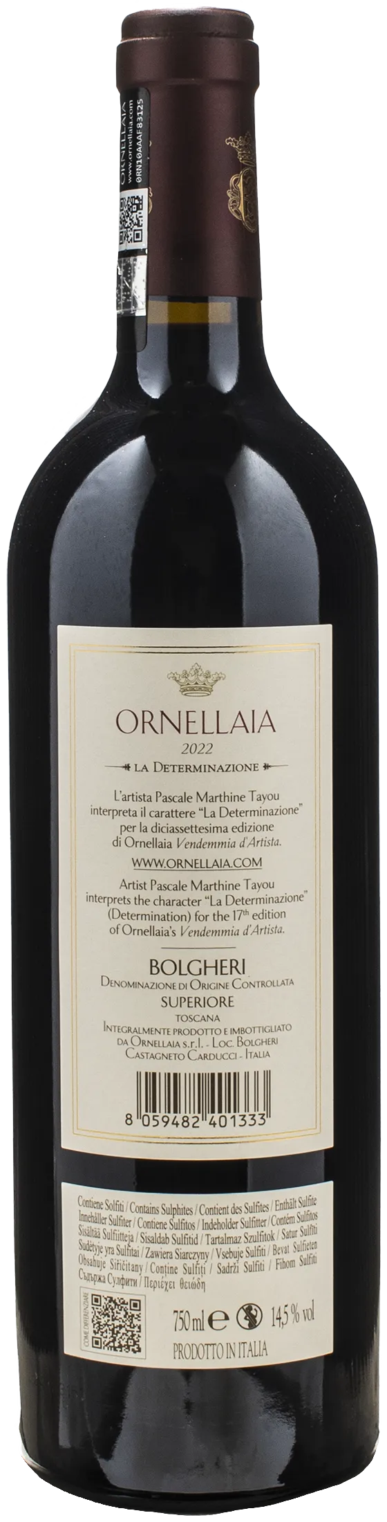 Ornellaia Bolgheri Rosso Superiore 2022