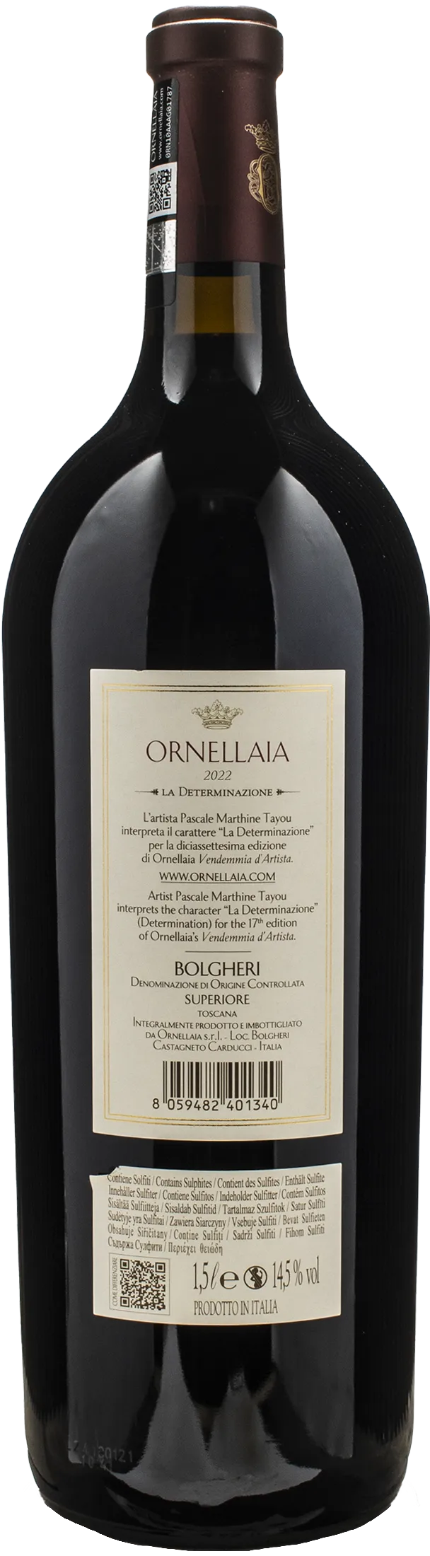 Ornellaia Bolgheri Rosso Superiore Magnum 2022