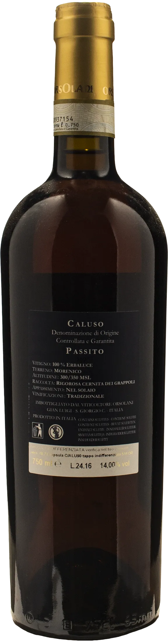 Orsolani Sule Caluso Passito 2020