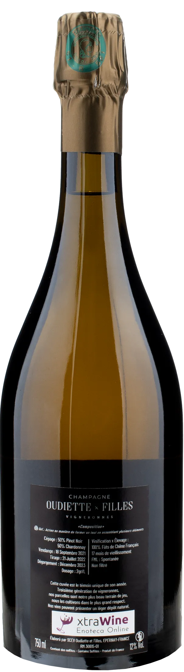 Oudiette Filles Champagne Composition