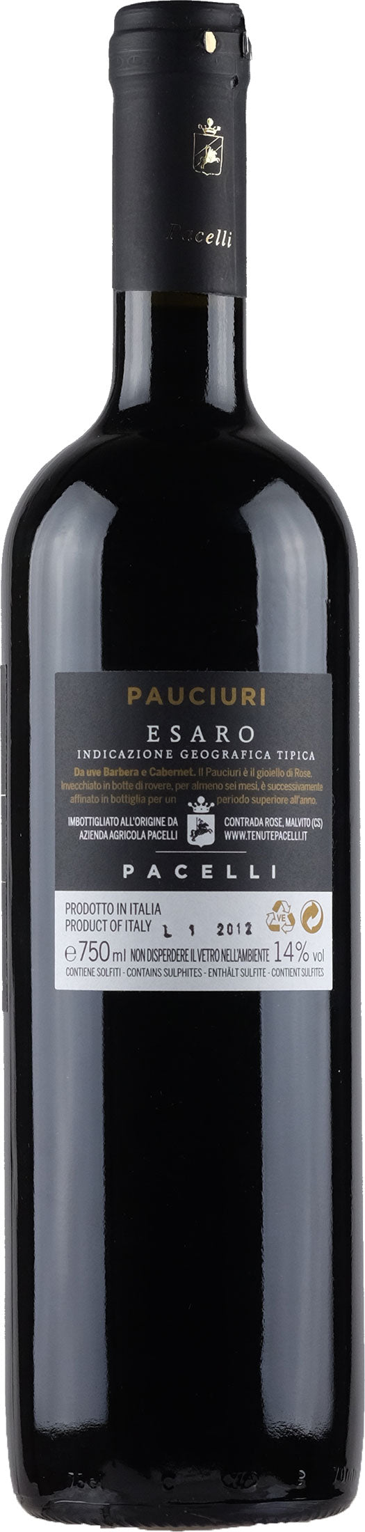 Pacelli Pauciuri Esaro 2012