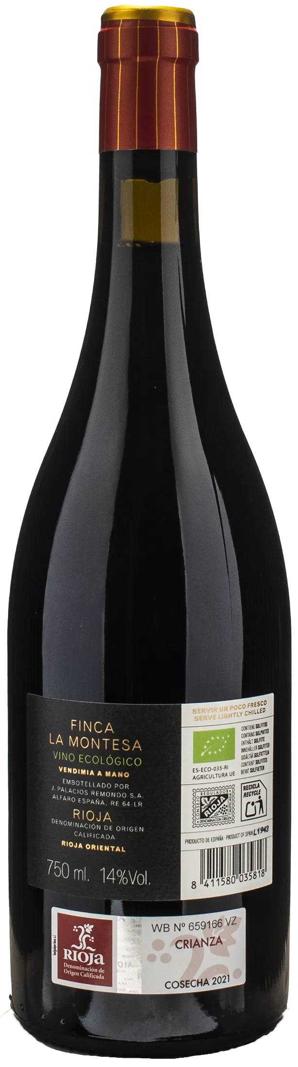 Palacios Remondo Rioja Finca La Montesa 2021