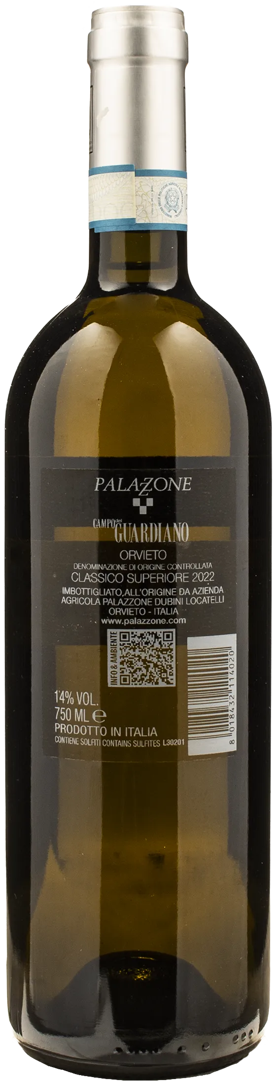 Palazzone Orvieto Classico Superiore Campo Guardiano 2022