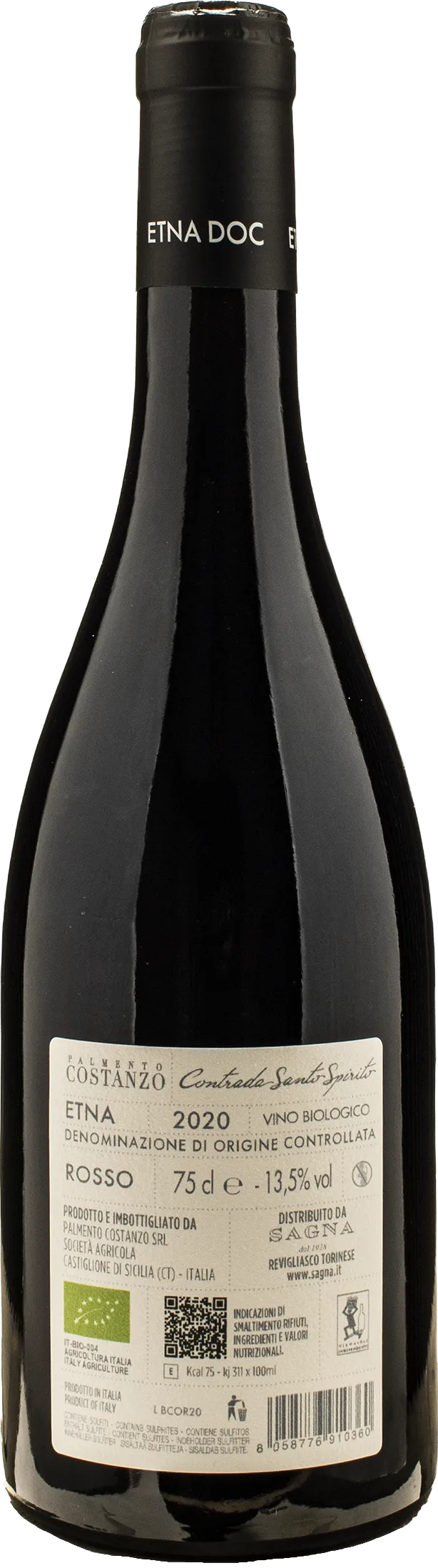 Palmento Costanzo Etna Rosso Contrada Santo Spirito 2020