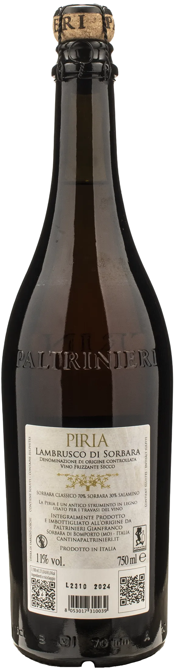 Paltrinieri Lambrusco di Sorbara Piria 2024