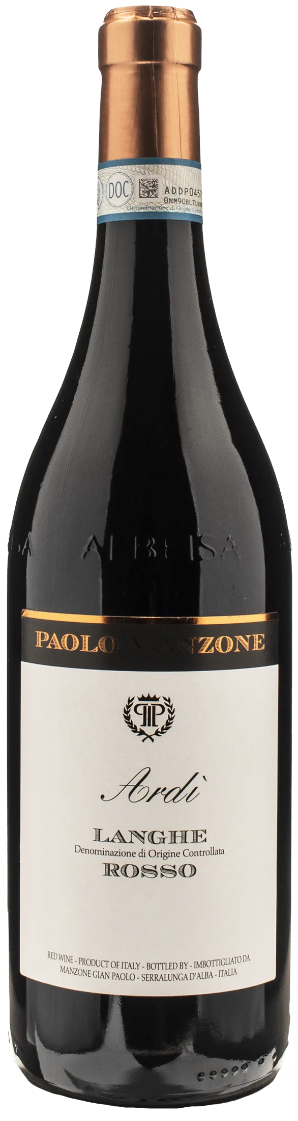 Paolo Manzone Langhe Rosso Ardì 2022